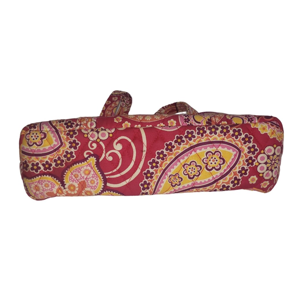 VERA BRADLEY Purse Handbag Retired Pattern Raspberry Fizz Spring 2008 - Picture 5 of 5